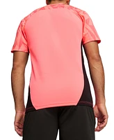 Puma Men's IndividualFINAL Short Sleeve Logo Jersey - Sunset Glow