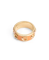 Coach Enamel Signature C Enamel Band Ring