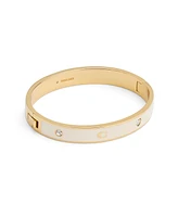 Coach Faux Stone Signature Horse Carriage Bangle Bracelet