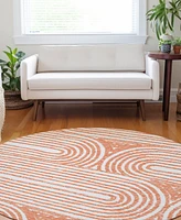 Addison Chantille Machine Washable ACN540 8'x8' Round Area Rug