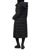 Steve Madden Juniors' Hooded Maxi Puffer Coat, Created for Macy's