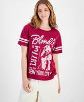 Love Tribe Juniors' Blondie Graphic Print Cotton T-Shirt