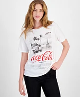 Love Tribe Juniors' Coca Cola Refresh Yourself Cotton T-Shirt