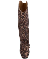 Jessica Simpson Women's Asire Knee-High Fringe Boots