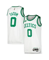 Nike Men's Jayson Tatum White Boston Celtics Swingman Player Jersey - Classic Edition