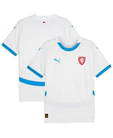 Puma Men's White Czech Republic National Team 2024 Away Replica Jersey