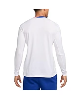 Nike Men's White Usmnt 2024 Home Replica Long Sleeve Jersey