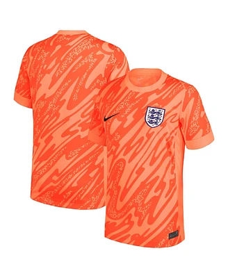 Nike Men's Orange England National Team 2024 Goalkeeper Replica Stadium Jersey