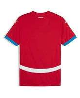 Puma Men's Red Serbia National Team 2024 Home Replica Jersey