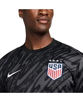 Nike Men's Black Usmnt 2024 Goalkeeper Replica Stadium Jersey