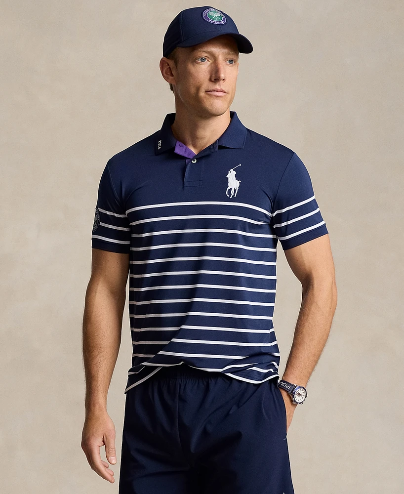 Polo Ralph Lauren Men's Wimbledon 2024 Striped Shirt