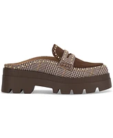 Jessica Simpson Women's Uma Platform Lug-Sole Tailored Slip-On Loafers