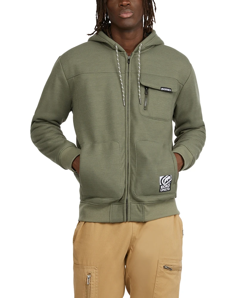 Ecko Men's Workwear Thermal Sherpa Hoodie