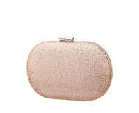 Nina Allover Crystal Oval Minaudiere