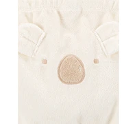 Carter's Baby Koala Little Hooded Jacket, Bodysuit & Pants, 3 Piece Set