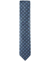 Calvin Klein Men's Double-Rail Grid Tie