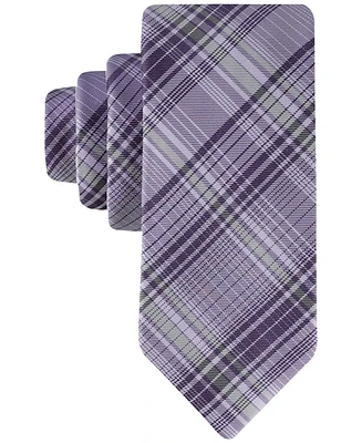 Calvin Klein Men's Delia Plaid Tie