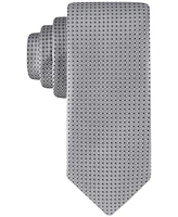 Calvin Klein Men's Sabrina Micro-Grid Tie