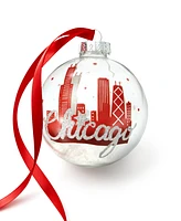 Holiday Lane Chicago Skyline Ball Ornament, Exclusively at Macy's