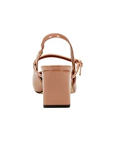 Marc Fisher Women's Lanai Block Heel Dress Snip Toe Slingbacks