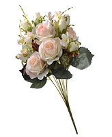 National Tree Company 19 Light Rose Bundle