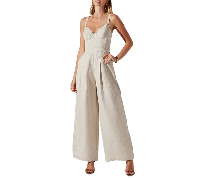 open lace back dress Pleated Drop Waist Maxi Dress main image 1