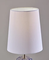 Adesso 17" Ceramic Polly Set of 2 Table Lamps