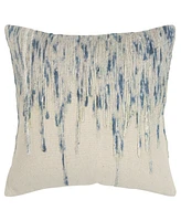 Rizzy Home Abstract Design Polyester Filled Decorative Pillow