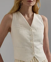 Lauren Ralph Lauren Women's Cotton Canvas Vest