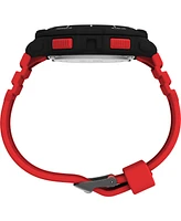 Timex Men's Ufc Rumble Digital Red Polyurethane Strap 50mm Round Watch