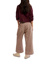 Free People Women's Sweet Talk Pleat-Front Chino Pants