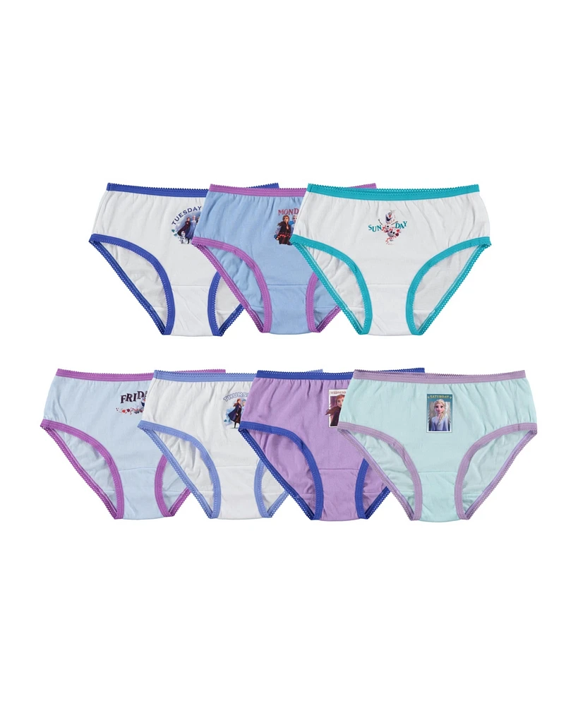 Frozen "Days of the Week" 7Pack Big Girls Underwear