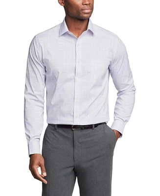 Van Heusen Men's Regular Fit Ultra Wrinkle Resistant Flex Collar Dress Shirt