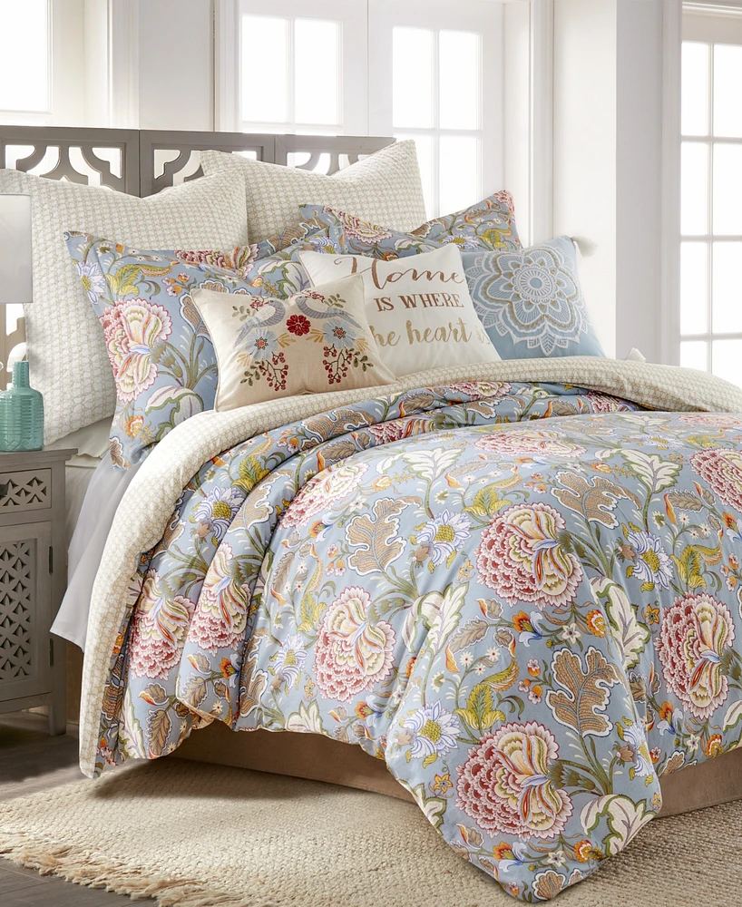 Levtex Angelica Reversible 2-Pc. Duvet Cover Set, Twin/Twin Xl