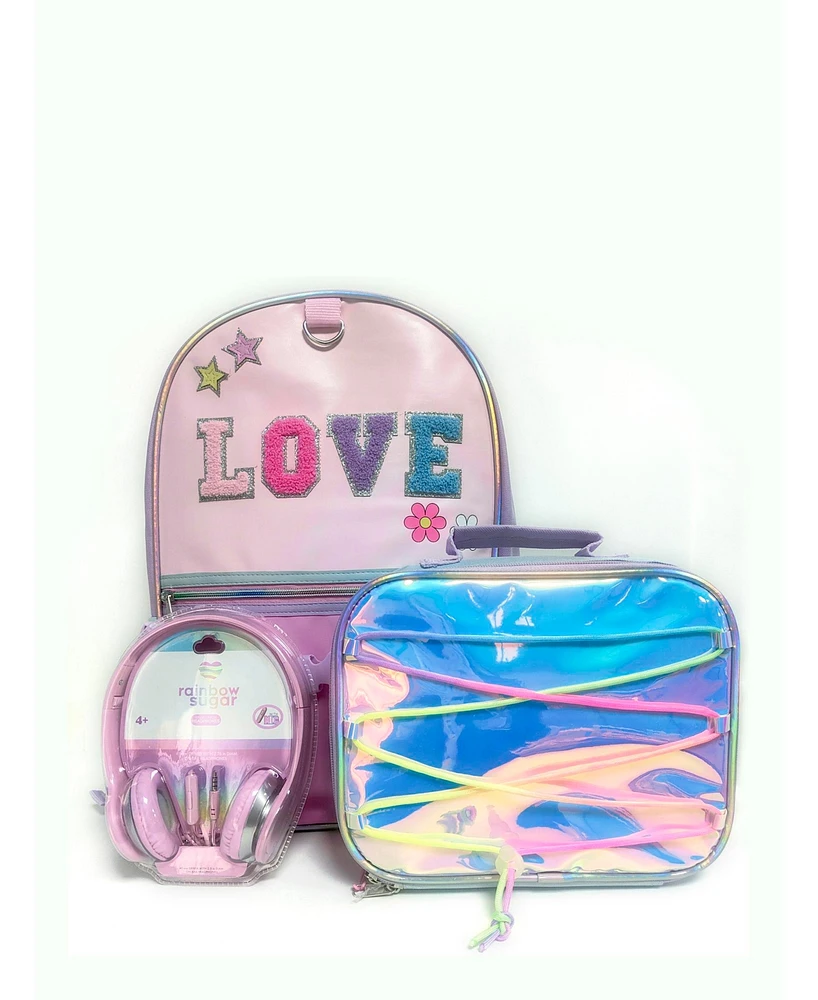 InMocean Girl's Love Backpack 3PCS Set