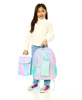 InMocean Girl's Sequined Tie Dye Backpack Set
