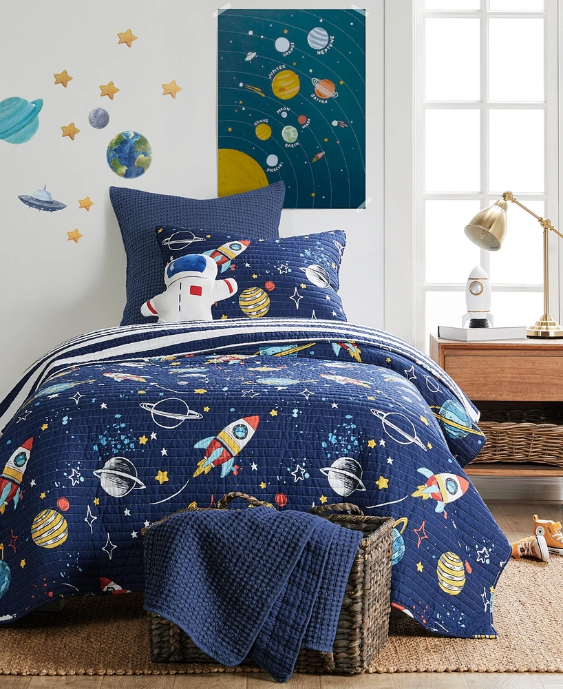 Levtex Kids Galaxy Reversible 3-Pc. Quilts Set, Full/Queen