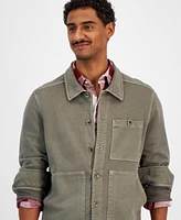 Sun + Stone Men's Button-Front Knit Utility Jacket, Created for Macy's