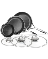 DiamondClad by Livwell 6-Pc. Hybrid Nonstick Frying Pan Set