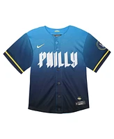 Nike Infant Bryce Harper Blue Philadelphia Phillies 2024 City Connect Limited Player Jersey