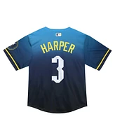 Nike Infant Bryce Harper Blue Philadelphia Phillies 2024 City Connect Limited Player Jersey