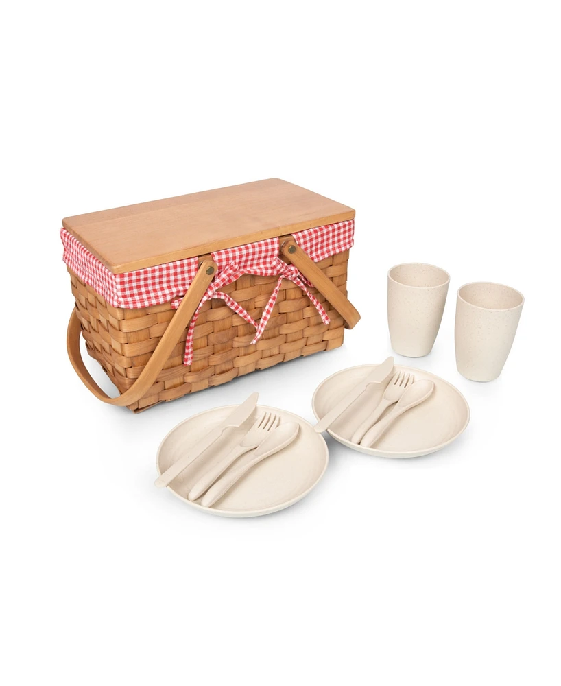 Picnic Time Piccola Picnic Basket, Service for 2