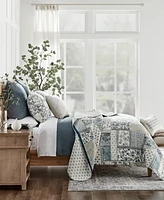 Levtex Washed Linen Solid Duvet Cover