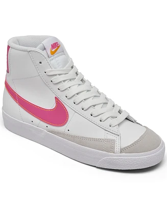 Nike Big Girl's Blazer Mid 77 Casual Sneakers from Finish Line