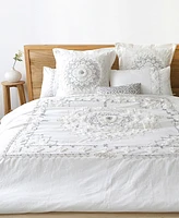 Levtex Harleson Medallion Embroidered -Pc. Duvet Cover Set