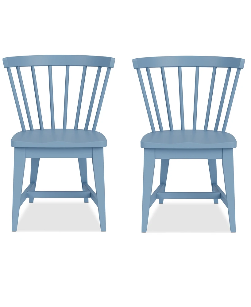 Catriona Pc. Wood Side Chair Set