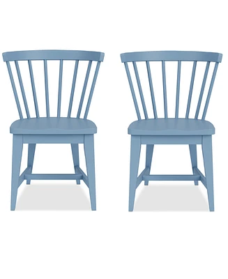 Catriona Pc. Wood Side Chair Set