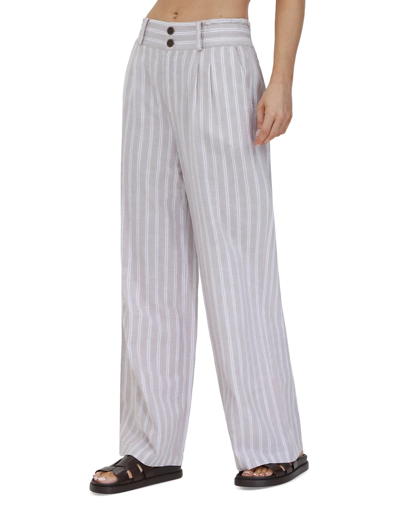 Frye Women's Striped Wide-Leg Pants