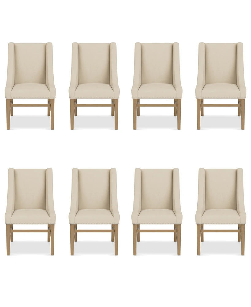 Eryk 8pc Host Chair Set