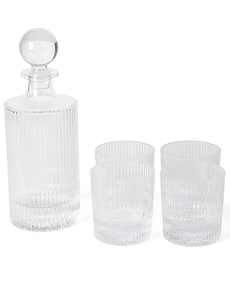 Martha Stewart Bayville 5-piece Decanter and Glassware Set